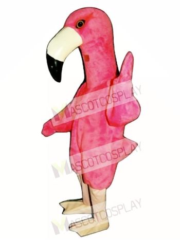 Cute Flamingo Mascot Costume