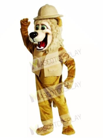 Cute Roary Lion Mascot Costume