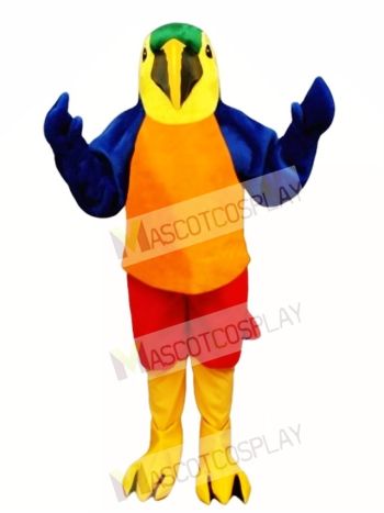 Cute Tropical Parrot Mascot Costume