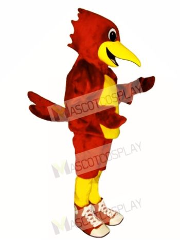Cute Road Runner with Shoes Mascot Costume