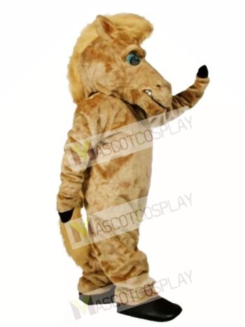 Cute Pepper Wild Stallion Horse Mascot Costume