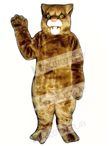 Cute Wildcat Cat Mascot Costume