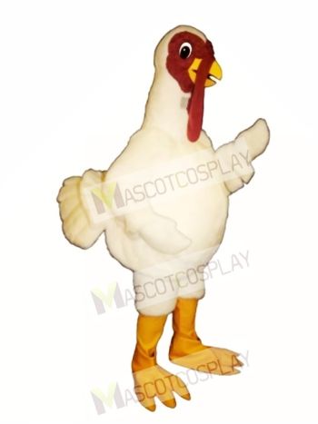 Cute Fat Turkey Mascot Costume
