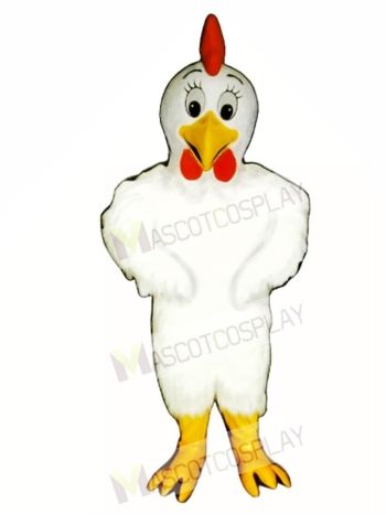 Cute Henny Chicken Mascot Costume