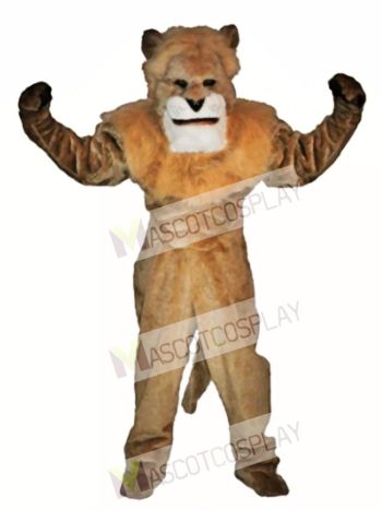 Cute King Lion Mascot Costume
