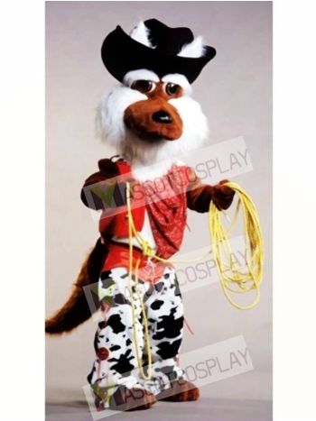 Cute Coyote Wolf Mascot Costume