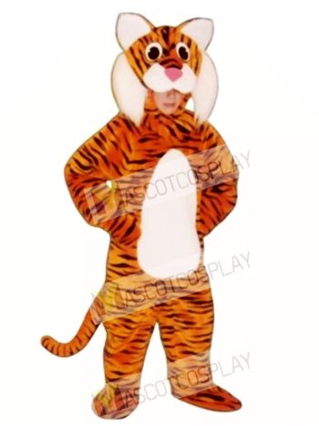 Cute Tiger Mascot Costume