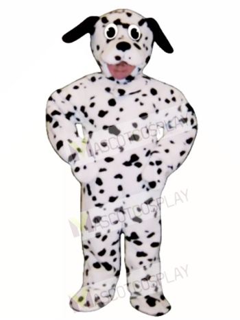 Cute Dalmation Dog Mascot Costume