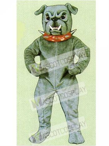 Cute Bulldog Mascot Costume