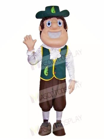 Quakerman Quakers Mascot Costumes People