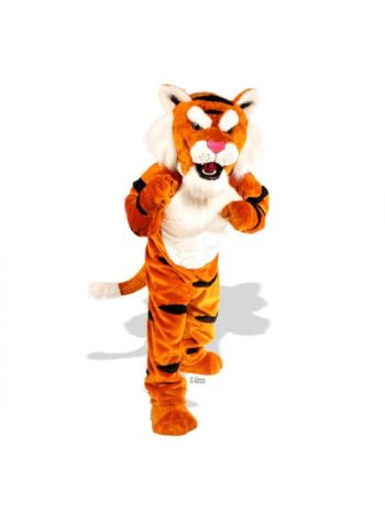 Cute Power Tiger Mascot Costume