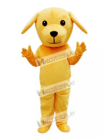 Yellow Dog Mascot Costume