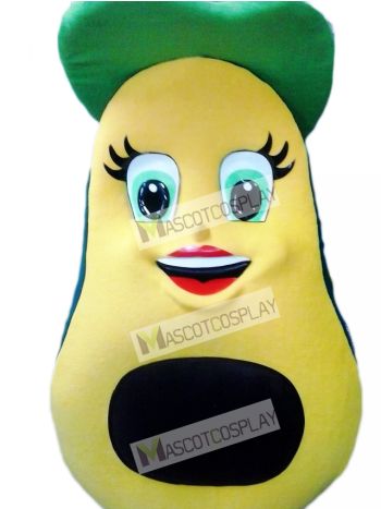 Avocado Mascot Costume Fruit Food Plant 
