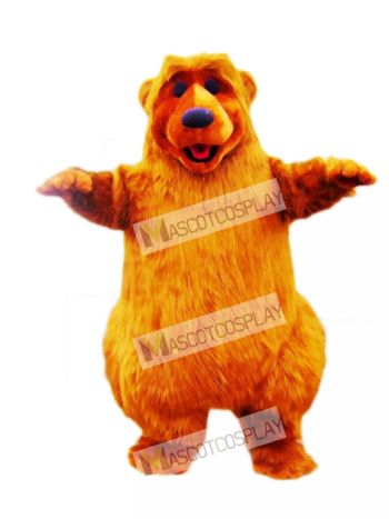 Light Brown Bear Mascot Costume Animal 