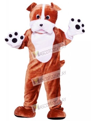 Dog Bulldog Mascot Costume