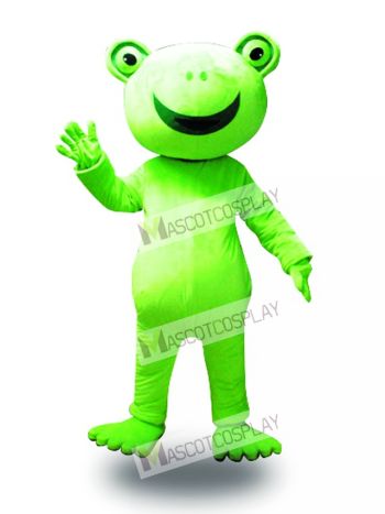 Big Smile Frog Mascot Costume Animal 