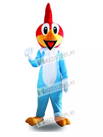 Funny Duck Cartoon Mascot Adult Costume