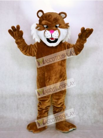 Realistic Sabretooth Tiger Mascot Costume