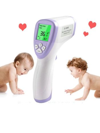 Infrared Non-contact Thermometer Digital Temperature Measurement Meter LCD IR Infrared Handheld Thermometer Forehead Body Thermometer for Baby Adult