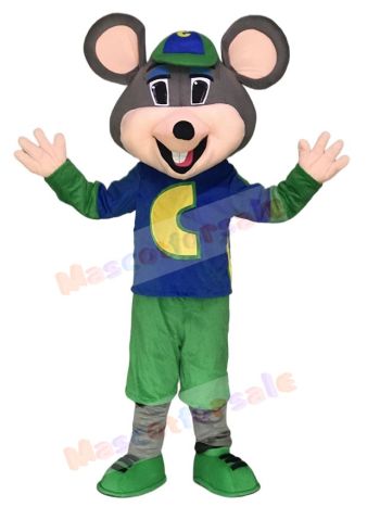 Chuck E. Cheese Mascot Costume Mouse Mascot Costume