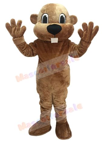 Alex the Beaver Mascot Costume Animal