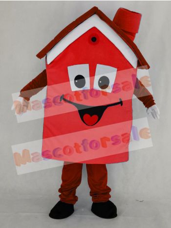 Red House Mascot Costume