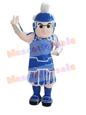 Spartan mascot costume