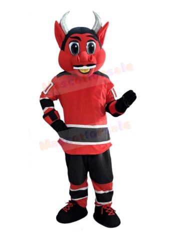 Devil mascot costume