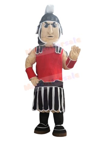 Spartan mascot costume