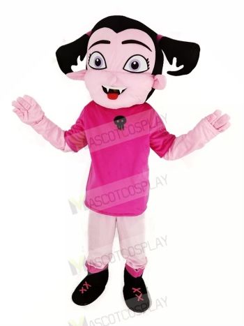 Vampire Girl Mascot Costumes Cartoon