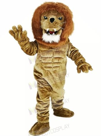 Fierce Lion King Mascot Costume Cartoon