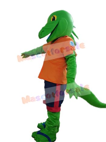 Lizard mascot costume