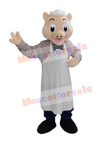 Pig mascot costume