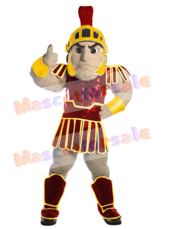 Spartan mascot costume