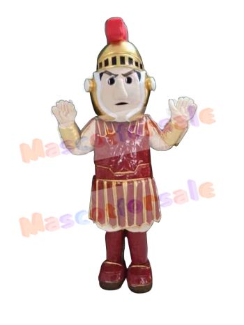 Spartan Trojan mascot costume