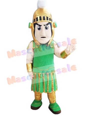 Spartan Trojan mascot costume