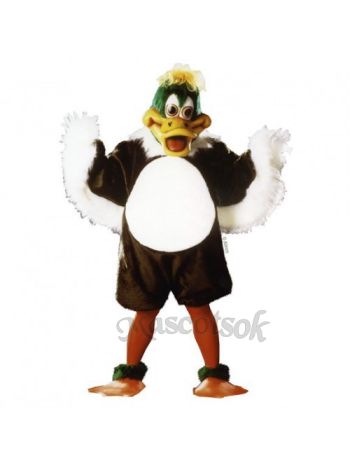 Cute Melvin the Mallard Duck Mascot Costume