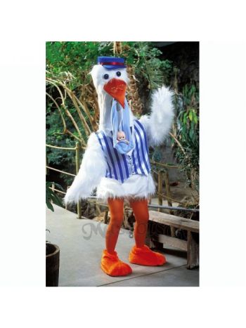 Cute Stork Mascot Costume