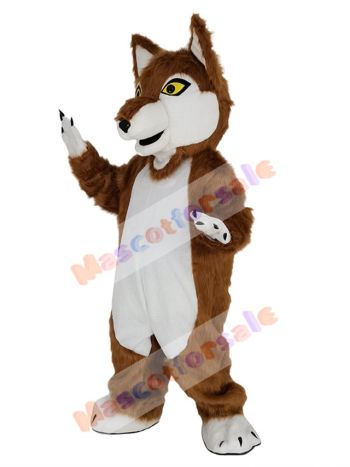 Wolf mascot costume