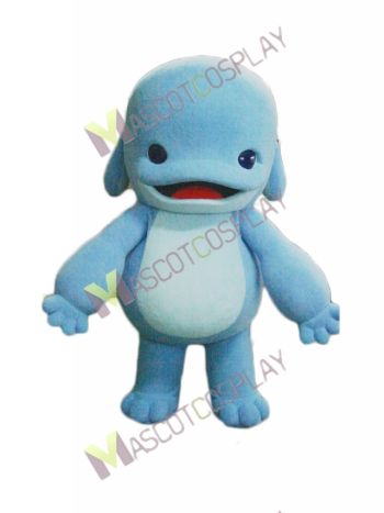 Blue Dolphin Mascot Costume