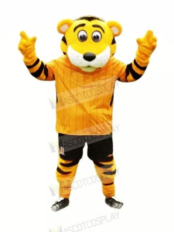 Roary Tiger Mascot Costume Cartoon	