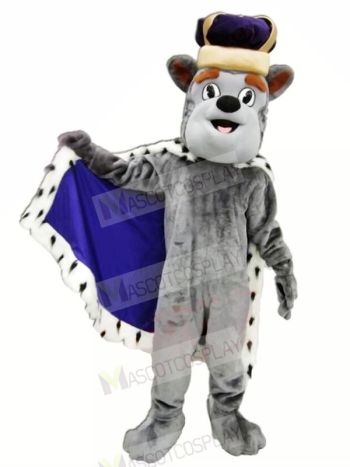 King Duke Dog Mascot Costumes Cartoon