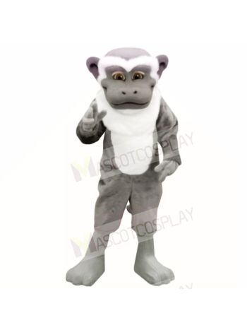Grey White Monkey Mascot Costumes Adult