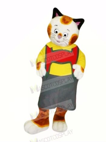 Cute Pattern Cat Mascot Costumes Cartoon