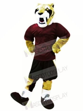 Sabre Tooth Mascot Costume Free Shipping 