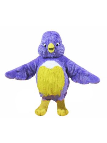 Fat Bird with Small Eyes Mascot Costumes Animal	