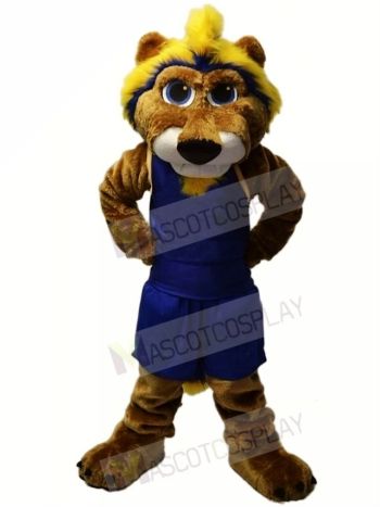 College Basketball Cougar Mascot Costume 