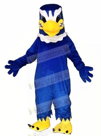 Royal Blue Falcon Eagle Bird Mascot Costumes Animal