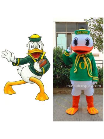 New Oregon Duck College Mascot Costumes Cheerleaders