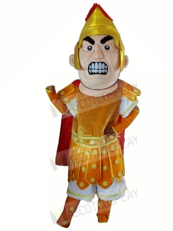 Gold Trojan Mascot Costume 